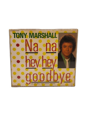 CD SINGLE Tony Marshall Na Na Hey Hey Goodbye White Records