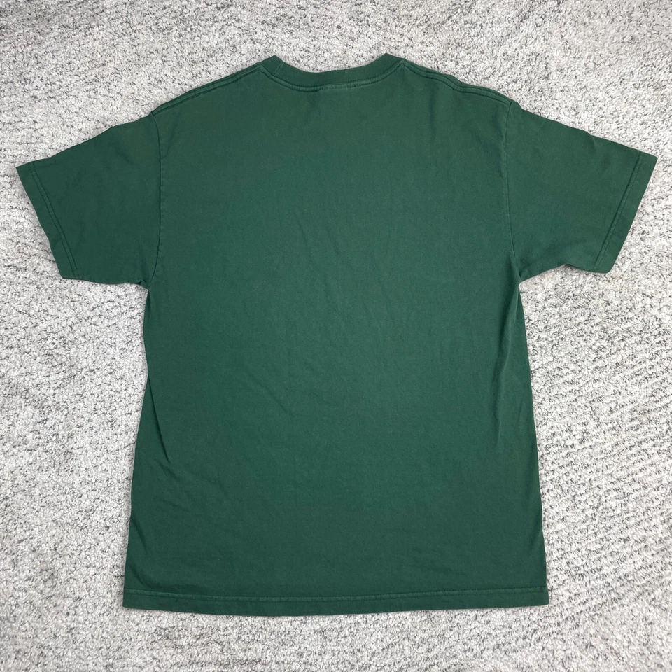 Camisa masculina mulisha metal vintage grande logotipo caveira manga curta gola redonda verde Y2K - Imagem 2 de 4