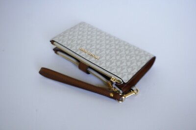 MICHAEL KORS CHARLOTTE LARGE SHOULDER BAG + JET SET DOUBLE ZIP