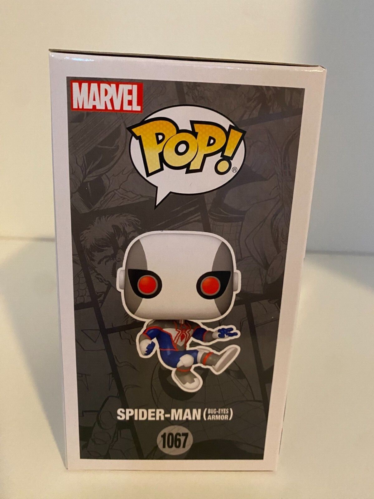 Funko Pop! Spider-Man – Armure Yeux-bug – N°1067 – CCXP22 – Édition Comic Con – In Hard Stack