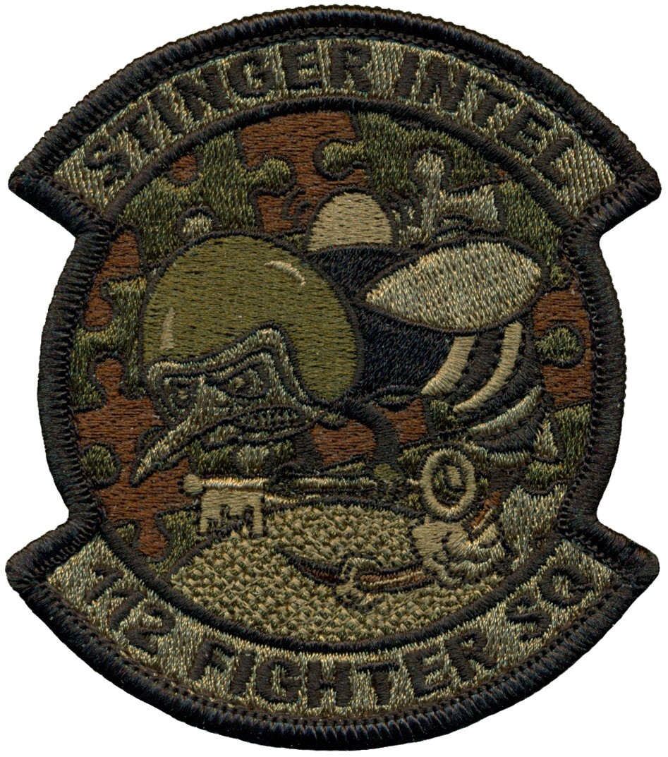 USAF 112th FIGHTER SQUADRON – INTELLIGENCE – OCP PATCH | eBay