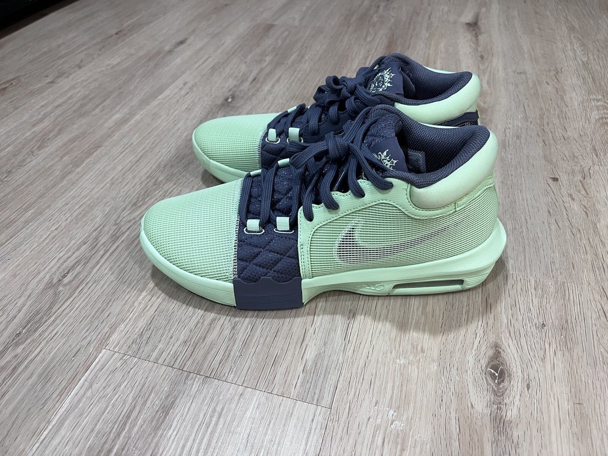 Nike Men's Lebron Witness 8 Vapor Green White Carbon