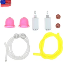 Primer Bulb Fuel Filter Line Hose Check Valve For Craftsman 358791010 358794776