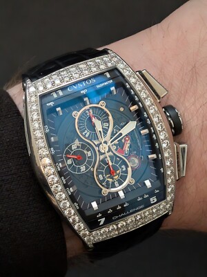 CVSTOS Challenge II GT Diamond Power Reserve 7021CHTTAC Herrenuhr