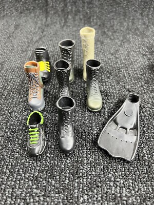 Vintage Lot Of 10 Gi Joe & Pawtucket Shoes For Action Figure 12  Mx Match