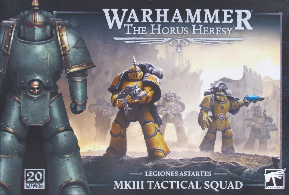 MK III 3 Tactical Squad Bitz Bits Space Marines Einzelteile Heresy Warhammer 40k