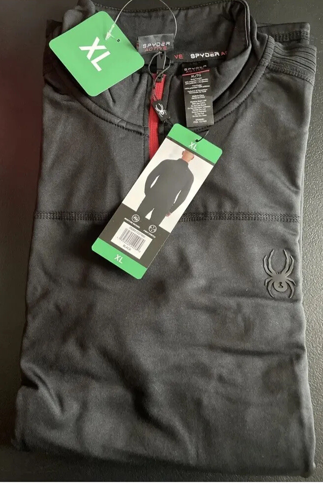 Pull de Ski Spyder Homme Bandit 1/2 Zip True Navy | Equipementaventure