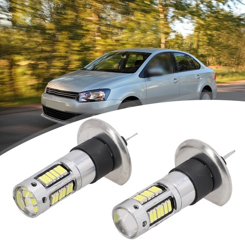 1Pair H1 LED Fog Light Lamp Headlight Kit High Beam Bulbs HID-6000K Xenon White - Picture 4 of 21