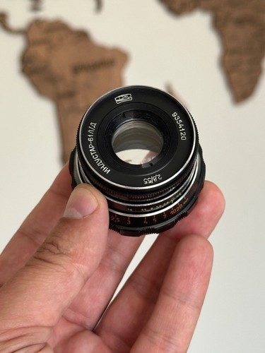 Industar 61L/D Rangefinder USSR portrait lens RF 2,8/55 Leica M39 - Picture 6 of 12