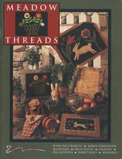 Need'l Love Meadow Threads Primitives Wool Work Applique Rug Hooking Pin Cushion