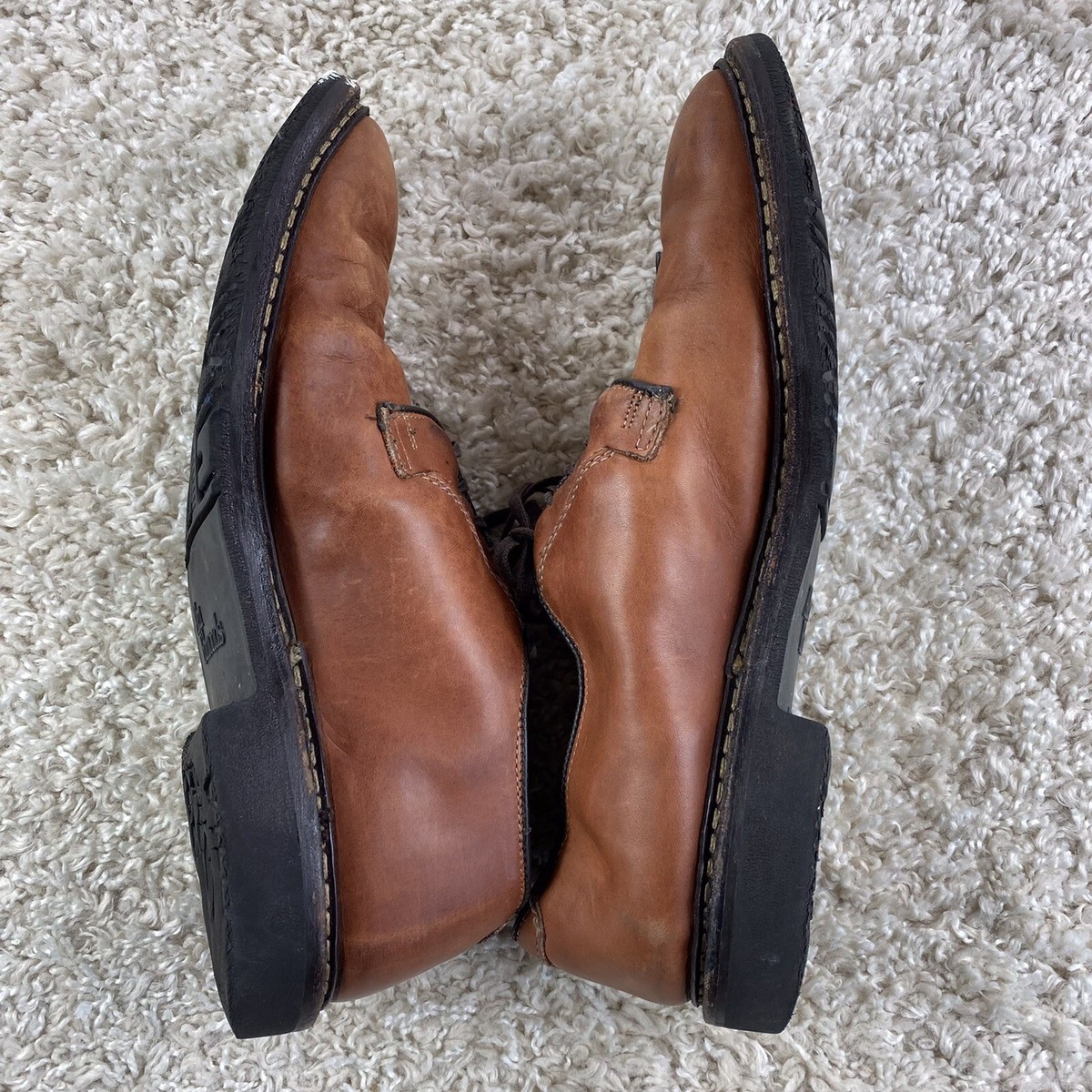 Allen Edmonds Badlands Brown Leather Oxford Shoes Men\'s 9E Made in USA Allen Edmonds Badlands Men main image 4
