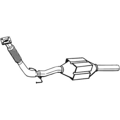 BOSAL Katalysator für VW Polo 9N_ 1.9 SDI 9A4 Skoda Fabia I Combi 6Y5 6Y2