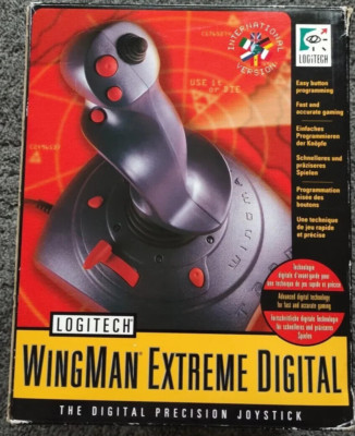 Logitech Wingman Extreme Digital Joystick in OVP für Windows 95