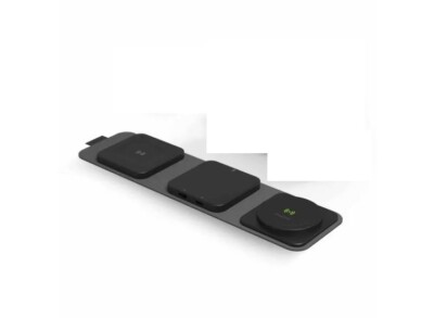 mophie - snap+ 15W 3-in-1 multi-device travel charger with MagSafe Compatibility