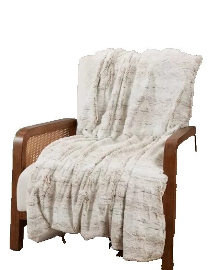 Faux Fur Nature Afghans & Throw Blankets