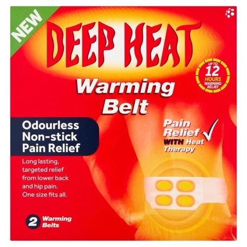 Deep Heat Warming  Pain Relief With heat therapy Belt - Picture 1 of 4