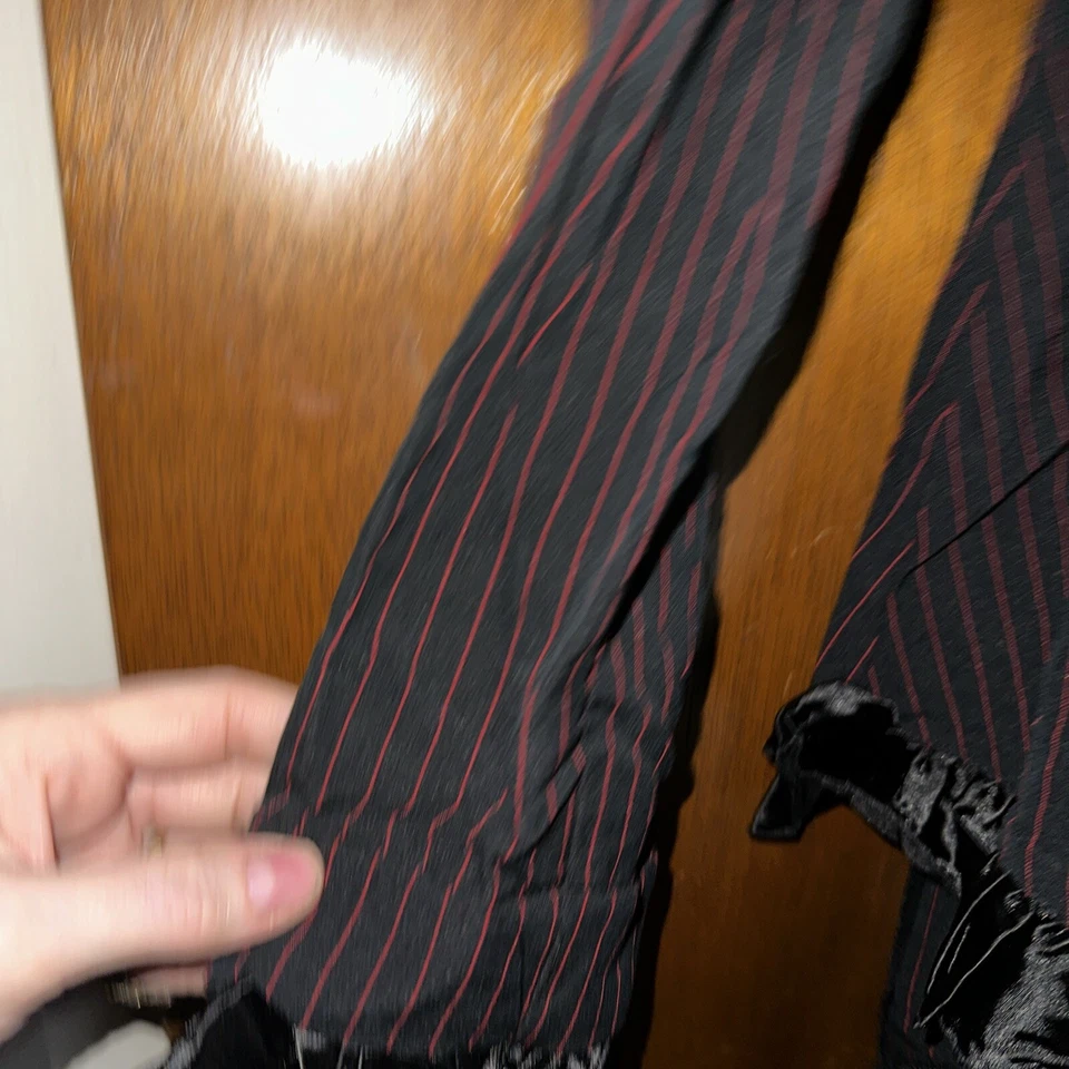 Womens GOTHIC Steampunk PUFFED Sleeve CHIC STAR Cosplay 42 - Image 3 of 4