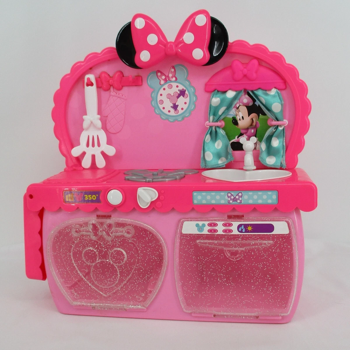 Disney Minnie Mouse Kitchen Play Set for Kids - Pink for sale online