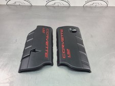 2005-07 C6 Corvette Ls2 Engine Fuel Rail Coil Beauty Cover Pair Left Right