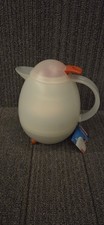 Leifheit Columbus Insulated Coffee Carafe 0.75L White Orange With Handle Lid