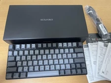 Topre Realforce RC1 C1HK11 Black 45g US Layout Mechanical Keyboard Full Set