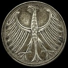 1951-D Germany Silver 5 Deutsche Mark Coin Berlin Mint 1st Year Type Lot D6-93 — photo 4
