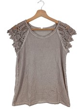 ESPRIT Blouse à enfiler Dames Blouse T EU 36 blanc cassé style décontracté