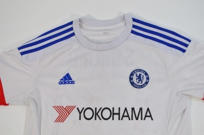 Adidas Chelsea FC Soccer White Jersey Yokohama Climacool Small