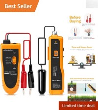 Underground Cable Locator Wire Tracer with Earphone - Accurate Wire Finder