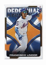 Topps Perennial All-Stars Francisco Lindor Mets #PAS-5 MLB Baseball 2026 Insert