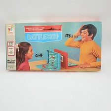 Vintage 1971 Battleship Board Game Milton Bra...