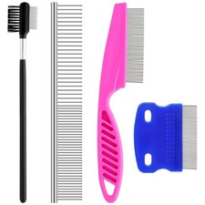 2 in 1 Pet Comb for Small Dogs Tear Stain Remover