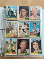 Topps vintage baseball cards from the 60s and 70s