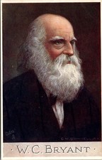 William Cullen. Bryant Men of Letters Tuck 2701 Vintage Postcard B93