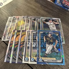 2024 Bowman Chrome Prospects Brock Wilken Lot Of 14