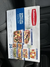RUBBERMAID 26-pc. Easy Find Lids Food Storage Containers Special Edition Color