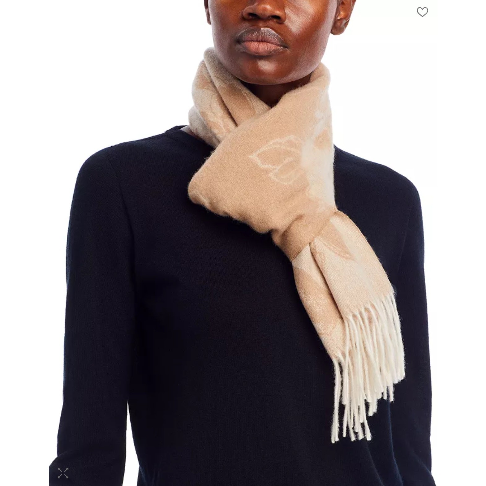 C by Bloomingdale's Cashmere Woven Scarf - Exclusive