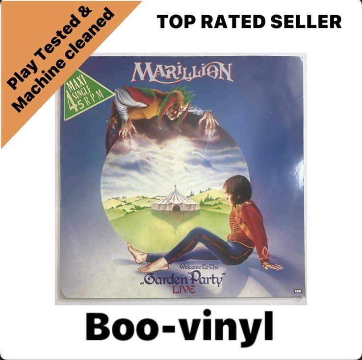 Marillion ~ Welcome To The Garden Party Live 12"" Single Vinyl Record Germany VG+