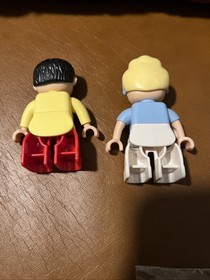 Lego Duplo CINDERELLA & PRINCE CHARMING Minifigures From Set 6154 Disney