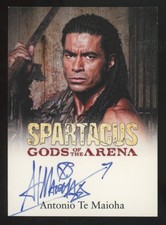 2010 Rittenhouse Spartacus Gods Of The Arena Barca / Antonio Te Maioha Auto