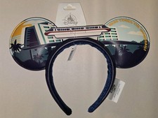 NUEVA DIADEMA 2025 Disney Parks WDW Contemporary Resort orejas de monorriel deslizantes