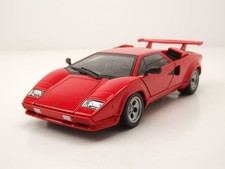 Lamborghini Countach LP 5000 S Rouge Modèle Réduit 1:24 Welly