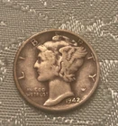 1942-D Mercury Dime 90% Silver San Francisco  Grandpa’s Collection - Better Date