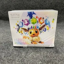 POKEMON Scarlet & Violet Prismatic Evolutions Elite Trainer Box, Worn Box