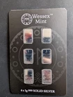 Wessex Mint Fine Silver 6 x 1g Peter Rabbit