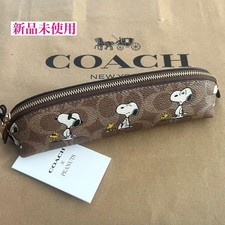 Coach x Peanuts Snoopy collaboration pen case 895b02
