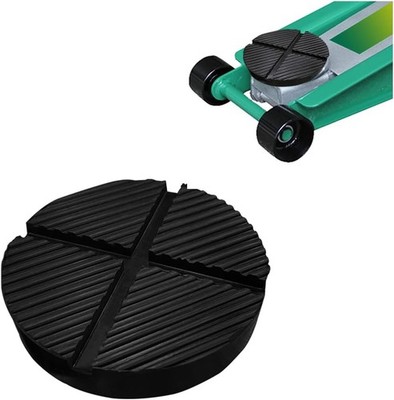 Floor Jack Rubber Pad, Pad Adapter with Cross Groove  Item Package Quantity: 1