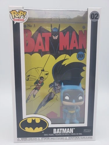Funko Pop! Comic Book Cover with Case: DC Universe - Batman #02 Vinyl Figure