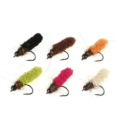 Pack Of 6 High Performances Nymph Hooks Fishing Hooks Set With Fine Craft Head