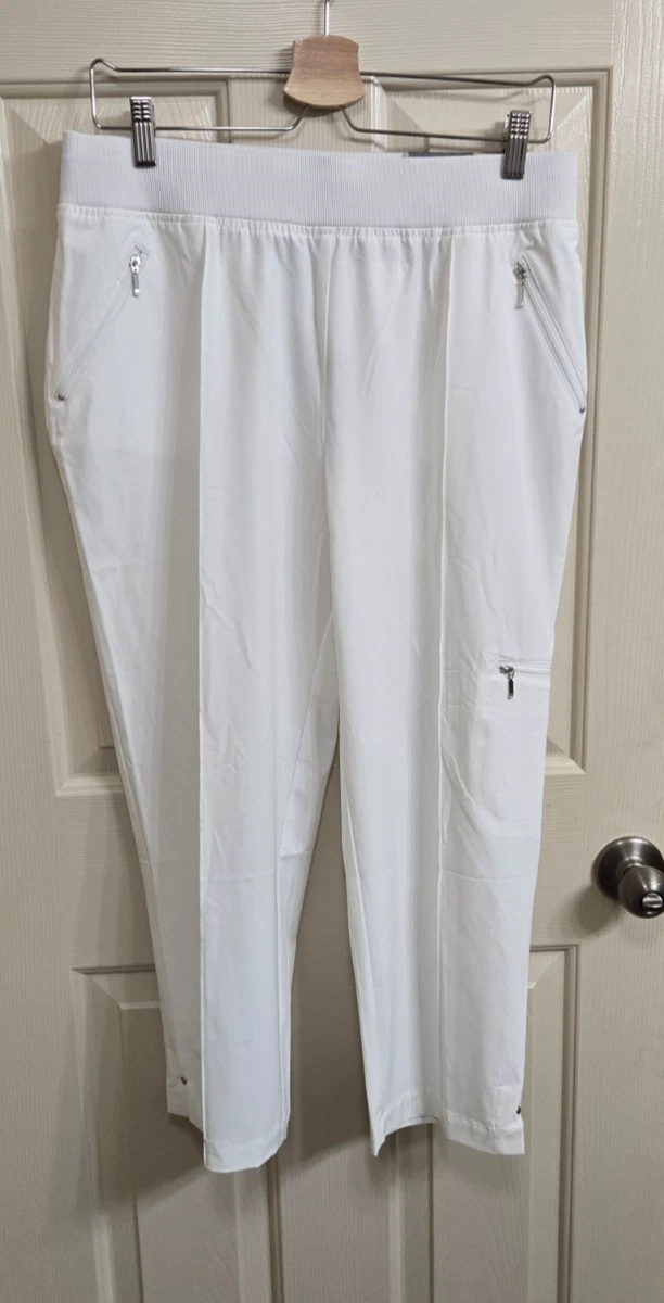 Vetinee Jean Blanc Femme Pantalon Jean Femme Blanc Ivoire Taille X-Large Convient aux Tailles 46 à 48 de l'EU